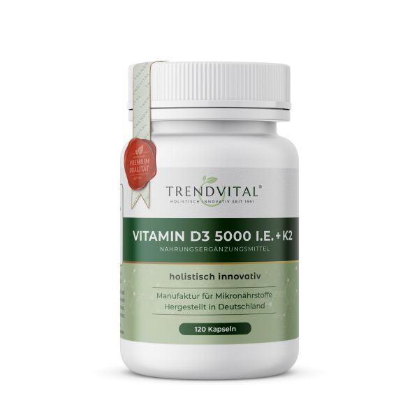 Vitamin D3 5.000 I.E. + K2